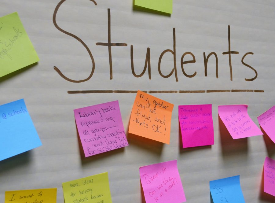 Participants wrote ideas and sentiments on sticky notes to make sure their voice was heard.