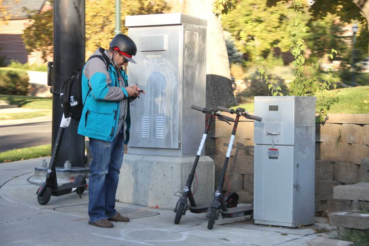 Bird and Lime scooters can be seen everywhere you turn in Salt Lake City. Though many find the scooters fun, some are concerned that they are a safety hazard.