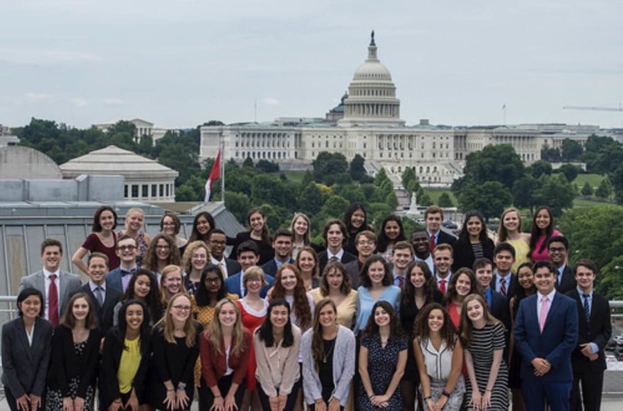 The students selected for the Al Neuharth Free Spirit and Journalism Conference traveled to Washington D.C. for five journalism-filled days.  