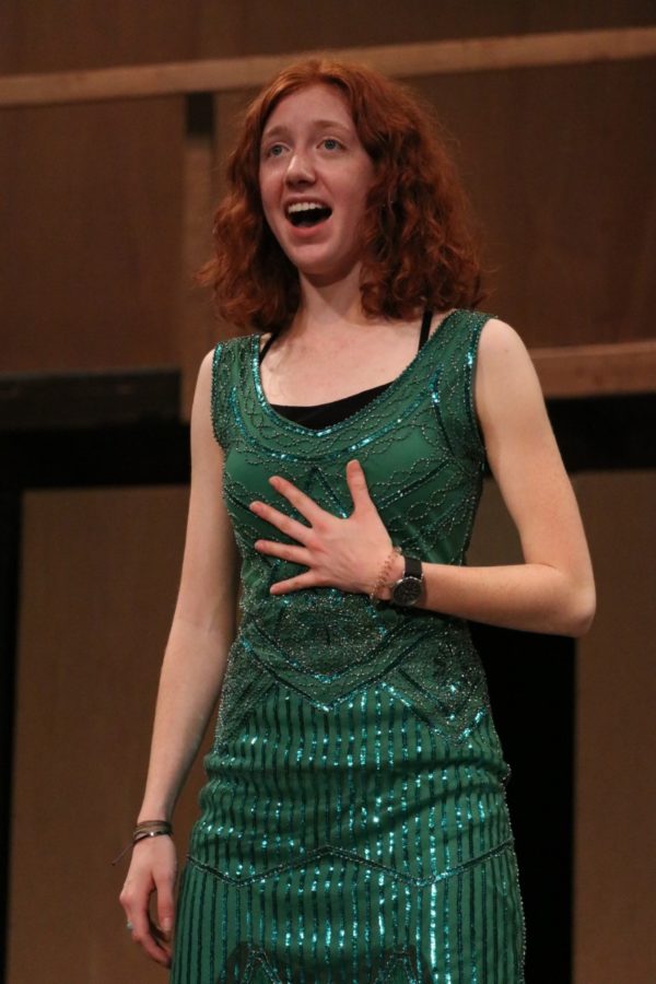 Adelle Remke in rehearsal for Thoroughly Modern Millie.