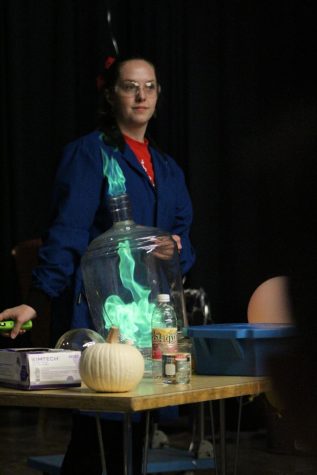 Kaitlin Marlers green fire experiment