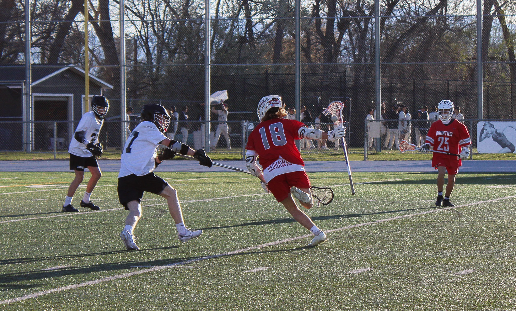 Highland Lacrosse Dominates Bonneville Lakers in Playoff Opener