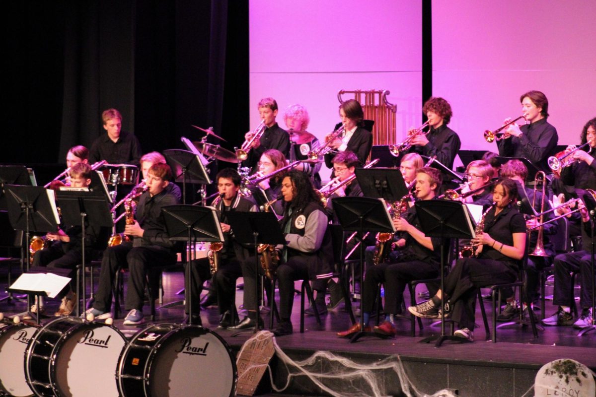 Highland Band at their 2024 Winter Concert