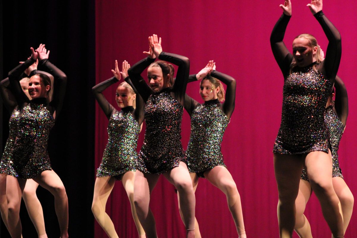 Elevate performs their finale. 